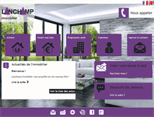 Tablet Screenshot of immobilier-seyssel.com